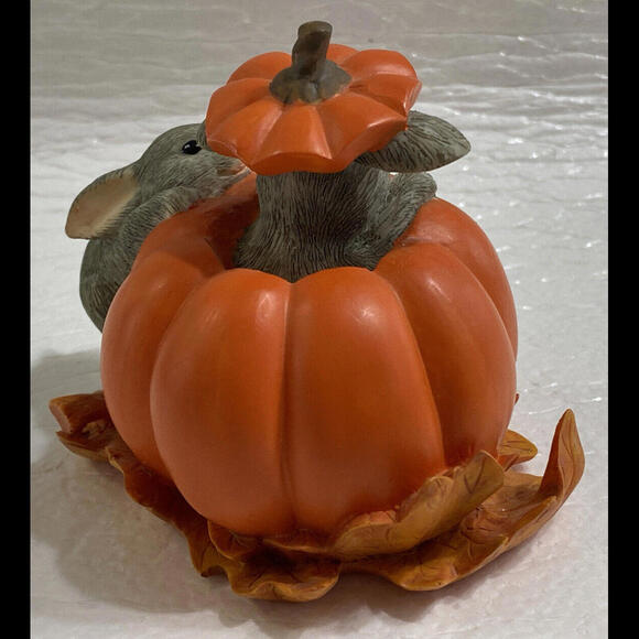 Charming Tails ~ JUMPIN JACK-O-LANTERNS Figure 85/512 ~ Fitz & Floyd ~ In Box - Picture 9 of 9